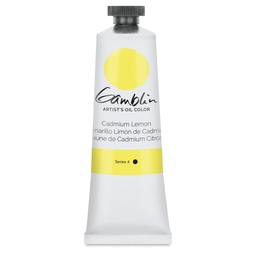 [4116701165] Gamblin Artists' Grade Oil 37ml CADMIUM LEMON