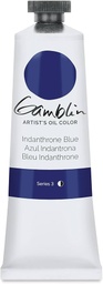[4116701320] Gamblin Artists' Grade Oil 37ml INDANTHRONE BLUE