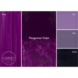 [4116701410] Gamblin Artists' Grade Oil 37ml MANGANESE VIOLET