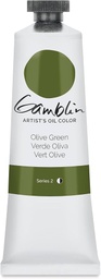 [4116701490] Gamblin Artists' Grade Oil 37ml OLIVE GREEN