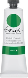 [4116701541] Gamblin Artists' Grade Oil 37ml PHTHALO EMERALD