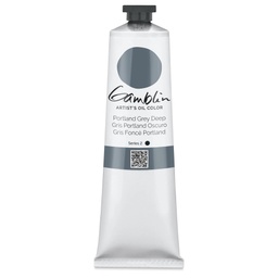 [4116701553] Gamblin Artists' Grade Oil 37ml PORTLAND GREY DEEP