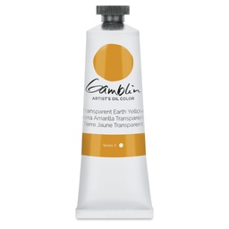 [4116701683] Gamblin Artists' Grade Oil 37ml TRANSPARENT EARTH YELLOW