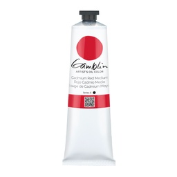 [4116702150] Gamblin Artists' Grade Oil 150ml CADMIUM RED MEDIUM