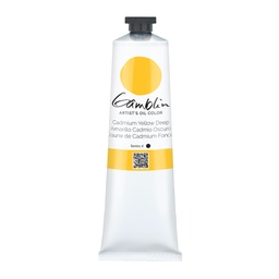 [4116702190] Gamblin Artists' Grade Oil 150ml CADMIUM YELLOW DEEP