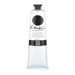 [4116702212] Gamblin Artists' Grade Oil 150ml CHROMATIC BLACK