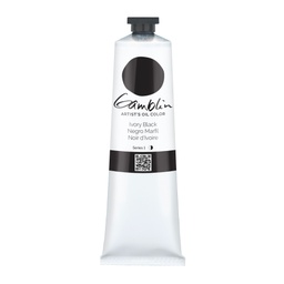 [4116702360] Gamblin Artists' Grade Oil 150ml IVORY BLACK