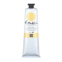 [4116702450] Gamblin Artists' Grade Oil 150ml NAPLES YELLOW