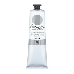[4116702552] Gamblin Artists' Grade Oil 150ml PORTLAND GREY MEDIUM