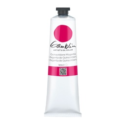 [4116702580] Gamblin Artists' Grade Oil 150ml QUINACRIDONE MAGENTA