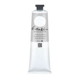 [4116702810] Gamblin Artists' Grade Oil 150ml TITANIUM WHITE